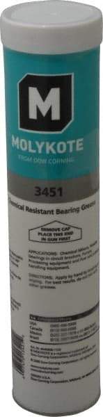 Dow Corning - 19.4 oz Cartridge Fluorosilicone High Temperature Grease - White, High Temperature, NLGIG 2, - Industrial Tool & Supply