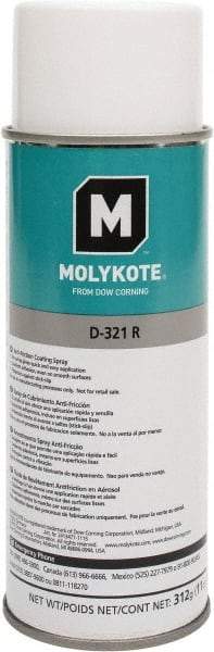 Dow Corning - 11 oz Aerosol Dry Film with Moly Lubricant - Gray/Black, -290°F to 840°F - Industrial Tool & Supply