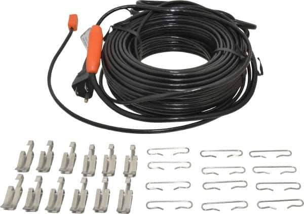 EasyHeat - 100" Long, 500 Watt, Roof Deicing Cable - 120 Volt Input - Industrial Tool & Supply