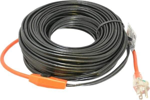 EasyHeat - 80' Long, Preassembled, Fixed Length, Fixed Wattage, Protection Heat Cable - 120 Input Volts, 560 Watts - Industrial Tool & Supply