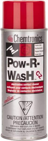 Chemtronics - 12 Ounce Aerosol Contact Cleaner - 31 kV Dielectric Strength, Nonflammable, Plastic Safe - Industrial Tool & Supply