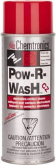 Chemtronics - 12 Ounce Aerosol Contact Cleaner - 31 kV Dielectric Strength, Nonflammable, Plastic Safe - Industrial Tool & Supply