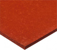 Value Collection - 3/16" Thick x 36" Wide x 10' Long Red Closed Cell Silicone Foam Rubber Roll - Stock Length, Plain Back, -100°F to 500°F - Industrial Tool & Supply