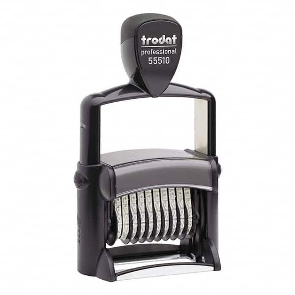 Identity Group - Pre-inked Custom Stamps Type: Custom Stamp - Numbering Message: Numbers - Industrial Tool & Supply