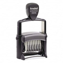 Identity Group - Pre-inked Custom Stamps Type: Custom Stamp - Numbering Message: Numbers - Industrial Tool & Supply