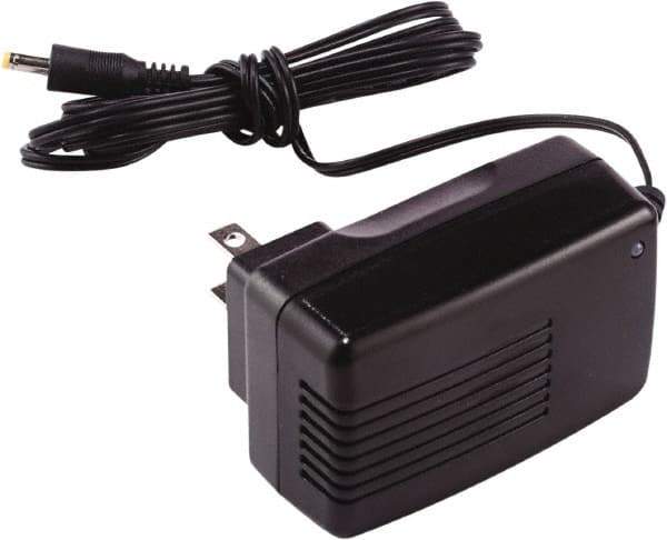 Ergodyne - AC Wall Charger/7.4 Volt Lithium-Ion Battery for Personal Heating/Cooling Accessory - 4.92' Long, Black, Plastic - Industrial Tool & Supply