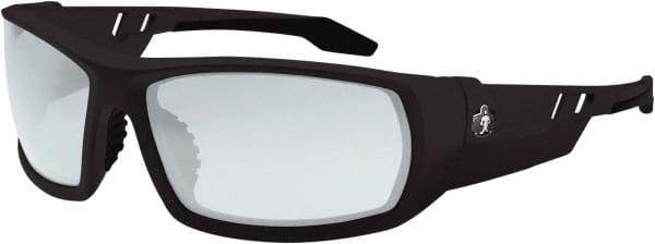 Ergodyne - Indoor/Outdoor Lenses, Framed Safety Glasses - Uncoated Lenses, Size Universal, Wrap Around - Industrial Tool & Supply