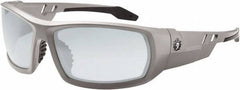 Ergodyne - Indoor/Outdoor Lenses, Framed Safety Glasses - Uncoated Lenses, Size Universal, Wrap Around - Industrial Tool & Supply