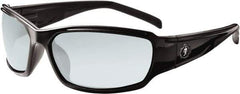 Ergodyne - Indoor/Outdoor Lenses, Framed Safety Glasses - Uncoated Lenses, Size Universal, Wrap Around - Industrial Tool & Supply