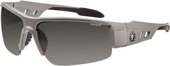 Ergodyne - Smoke Lenses, Framed Polarized Glasses - Uncoated Lenses, Size Universal, Wrap Around - Industrial Tool & Supply