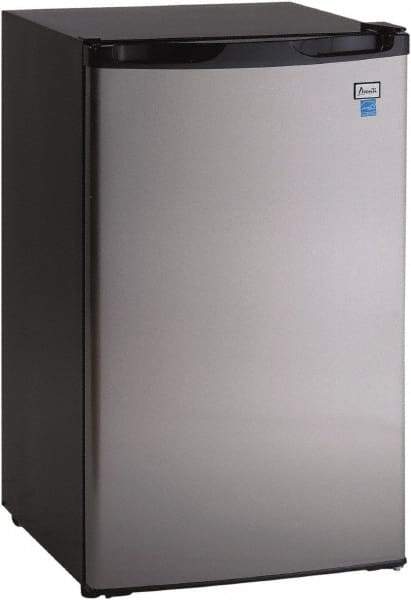 Avanti - Refrigerators Capacity: 4.4 Cu Ft Color: Stainless Steel/Black - Industrial Tool & Supply