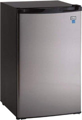 Avanti - Refrigerators Capacity: 4.4 Cu Ft Color: Stainless Steel/Black - Industrial Tool & Supply