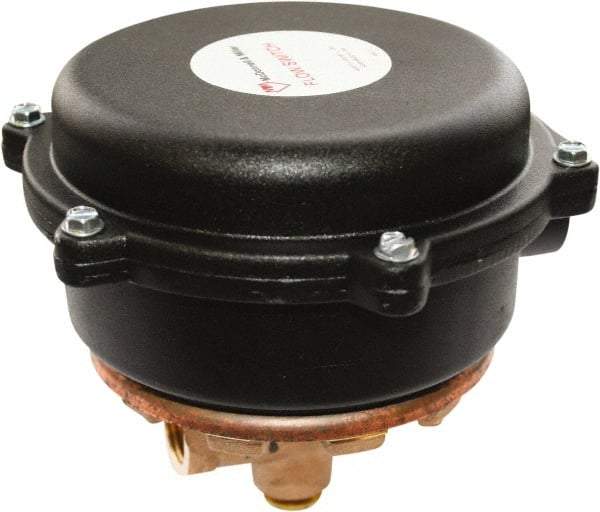 McDonnell & Miller - 100 psi, Brass Housing, Adjustable Paddle Flow Switch - 0.41 Flow Set Point, 1,863 Flow Point cc/min, 0.41 1.81 GPM, 120/240 Voltage, 1/2 Inch Thread Size - Industrial Tool & Supply