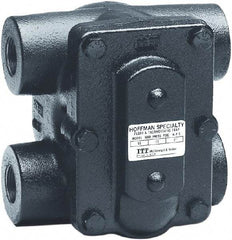 Hoffman Speciality - 4 Port, 1-1/4" Pipe, Stainless Steel Float & Thermostatic Steam Trap - 30 Max psi - Industrial Tool & Supply