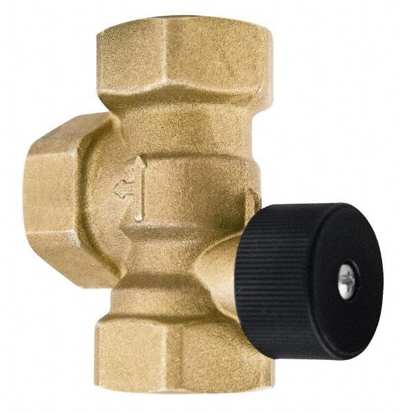 Bell & Gossett - 3/4" Pipe, Brass Manually Operated Plumbing Valve - Buna Seal, FNPT - Industrial Tool & Supply