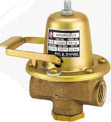 Bell & Gossett - 1/2" Inlet, 1/2" Outlet, FNPT, Pressure Relief Valve - 125 Max psi, Lead Free Brass - Industrial Tool & Supply