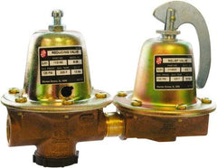 Bell & Gossett - 1/2" Inlet, 1/2" Outlet, FNPT, Dual Control Regulator Relief Valve - 125 Max psi, Lead Free Brass - Industrial Tool & Supply