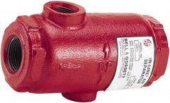 Bell & Gossett - 1-1/2" Pipe In Line Air Separator Air Vent - 175 Max psi, FNPT End Connection - Industrial Tool & Supply