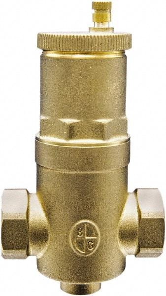 Bell & Gossett - 1-1/4" Pipe Enhanced Air Separator Air Vent - 150 Max psi, Sweat End Connection - Industrial Tool & Supply