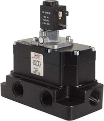 ARO/Ingersoll-Rand - Pilot-Operated Solenoid Valves Valve Type: 4-Way Poppet Actuator Type: Solenoid - Industrial Tool & Supply