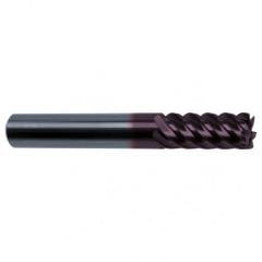 1/2" Dia. - 3" OAL - 6 FL 45 Helix Firex Carbide End Mill - Industrial Tool & Supply