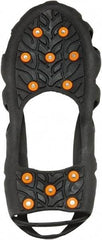 Ergodyne - Size XL, (Women's Size XL) Strap-On Cleat - Steel Studs Traction, Black - Industrial Tool & Supply