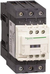 Schneider Electric - 3 Pole, 440 Coil VAC at 50/60 Hz, 40 Amp at 440 VAC, Nonreversible IEC Contactor - CCC, CSA, CSA C22.2 No. 14, EN/IEC 60947-4-1, EN/IEC 60947-5-1, GOST, RoHS Compliant, UL 508, UL Listed - Industrial Tool & Supply