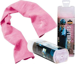 Ergodyne - Size 29-1/2", Cooling Towel - Pink Pattern, PVA - Industrial Tool & Supply