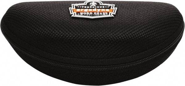 Ergodyne - Black Eyeglass Case - Nylon, Compatible with All Eyewear - Industrial Tool & Supply