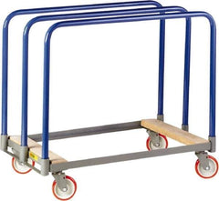 Little Giant - 1,000 Lb Capacity Steel Panel Truck - Steel Deck, 24" OAW, 36" Platform Length, Polyurethane Casters - Industrial Tool & Supply