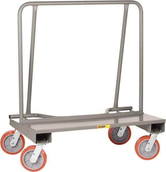 Little Giant - 2,000 Lb Capacity Steel Drywall Cart - 24" OAW, Polyurethane Casters - Industrial Tool & Supply