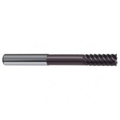 1/2" Dia. - 4-1/2" OAL - 55° Helix Firex Carbide End Mill - 6 FL - Industrial Tool & Supply