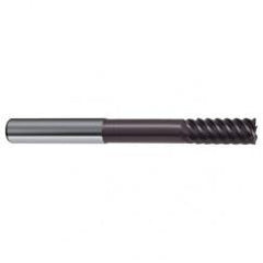 1/2" Dia. - 4-1/2" OAL - 55° Helix Firex Carbide End Mill - 6 FL - Industrial Tool & Supply