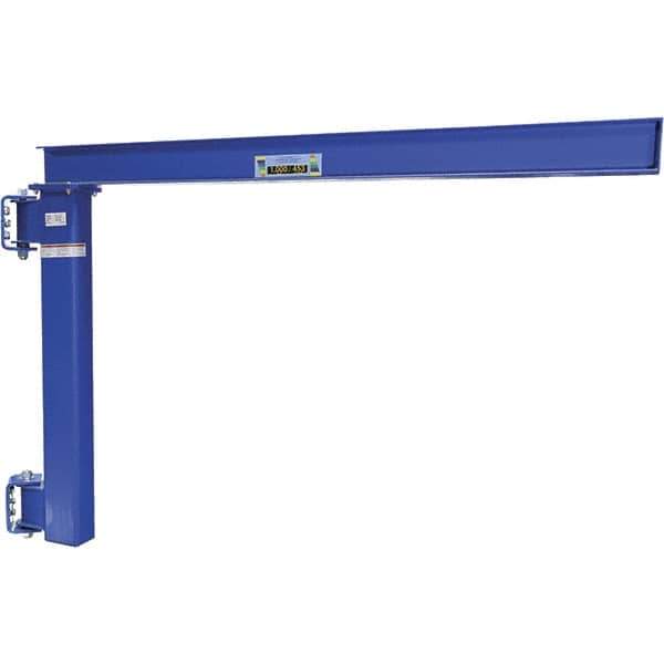 Vestil - 1,000 Lb Load Capacity, Steel Jib Crane - 8' Span - Industrial Tool & Supply
