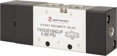 PRO-SOURCE - Specialty Air Valves Valve Type: 5-Way, 3 Position Exhaust Center Actuator Type: Pneumatic Double Acting - Industrial Tool & Supply