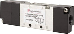 PRO-SOURCE - Specialty Air Valves Valve Type: 5-Way, 3 Position Actuator Type: Pneumatic Double Acting - Industrial Tool & Supply