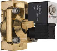 PRO-SOURCE - 1", 2/2 Way Stacking Solenoid Valve - 24 VDC, 12 CV Rate, 4.98" High x 3.78" Long - Industrial Tool & Supply