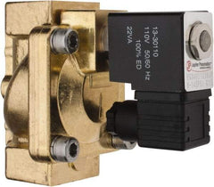 PRO-SOURCE - 3/4", 2/2 Way Stacking Solenoid Valve - 110 VAC, 12 CV Rate, 4.98" High x 3.78" Long - Industrial Tool & Supply