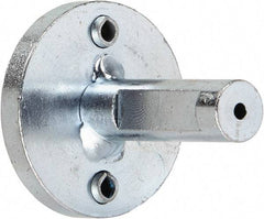 Tanis - 1/2" Arbor Hole to 1/2" Shank Diam Drive Arbor - For 3" Tanis Disc Brushes, Flow Through Spindle - Industrial Tool & Supply