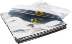 Value Collection - 8" Long x 8" Wide, 3 mil Thick, Clear Metalized Static Shield Bag - Metal-In - Industrial Tool & Supply