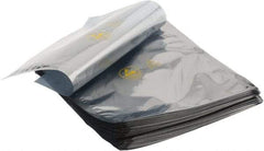 Value Collection - 10" Long x 8" Wide, 3 mil Thick, Clear Metalized Static Shield Bag - Metal-In - Industrial Tool & Supply
