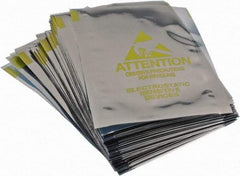 Value Collection - 5" Long x 3" Wide, 3 mil Thick, Clear Metalized Static Shield Bag - Metal-In - Industrial Tool & Supply