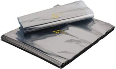 Value Collection - 18" Long x 15" Wide, 3 mil Thick, Clear Metalized Static Shield Bag - Metal-In - Industrial Tool & Supply