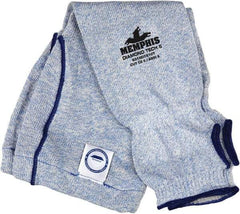 MCR Safety - Size Universal, Blue Dyneema Cut Resistant Sleeve - 18" Long Sleeve, Elastic Opening at Both Ends, Made with Thumb Hole - Industrial Tool & Supply