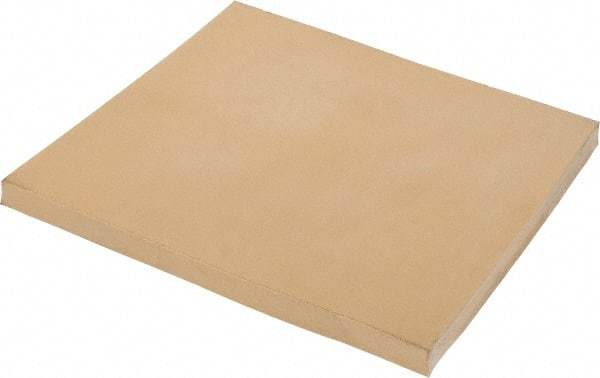 Made in USA - 36" Wide, Natural Gum Rubber Foam Sheet - 35 to 45 Durometer, Tan, -20 to 140°F, 3,000 psi Tensile Strength, Cut-to-Length - Industrial Tool & Supply