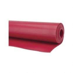 Made in USA - 48" Wide, Natural Latex Rubber Foam Sheet - 35 to 45 Durometer, Pink, -40 to 170°F, 3,000 psi Tensile Strength, Cut-to-Length - Industrial Tool & Supply