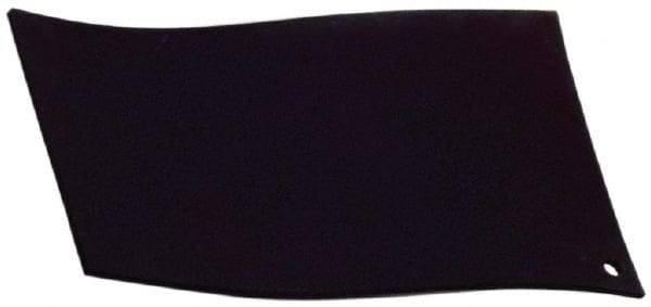 Made in USA - 12" Long, 36" Wide, 1/2" Thick, Neoprene Rubber Foam Sheet - 50 to 60 Durometer, Black, -20 to 220°F, 900 psi Tensile Strength, Cut-to-Length - Industrial Tool & Supply