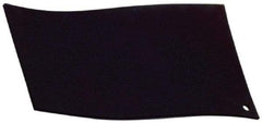 Made in USA - 12" Long, 36" Wide, 1/2" Thick, Neoprene Rubber Foam Sheet - 45 to 55 Durometer, Black, -40 to 220°F, 1,500 psi Tensile Strength, Cut-to-Length - Industrial Tool & Supply