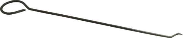 Made in USA - 9" OAL Rigid Hook - 1/8" Shaft Diam - Industrial Tool & Supply