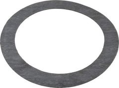 Made in USA - 6" Pipe, 6-5/8" ID x 8-3/4" OD Flange Gasket - Graphite, Silver Gray, 1/16" Thick - Industrial Tool & Supply